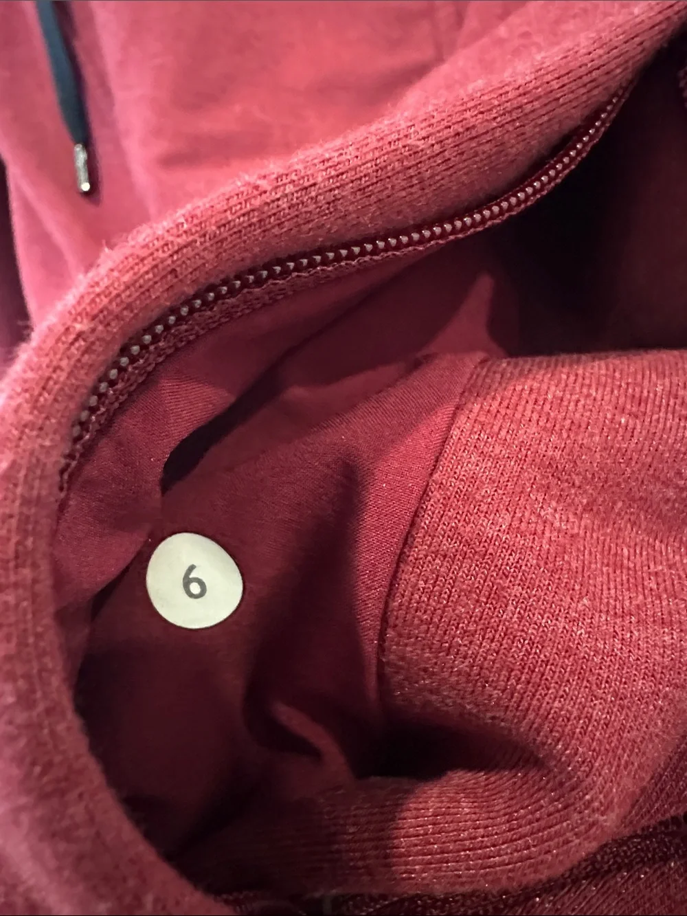 lululemon athletica Women's Red Zip-Up Utility Hoodie